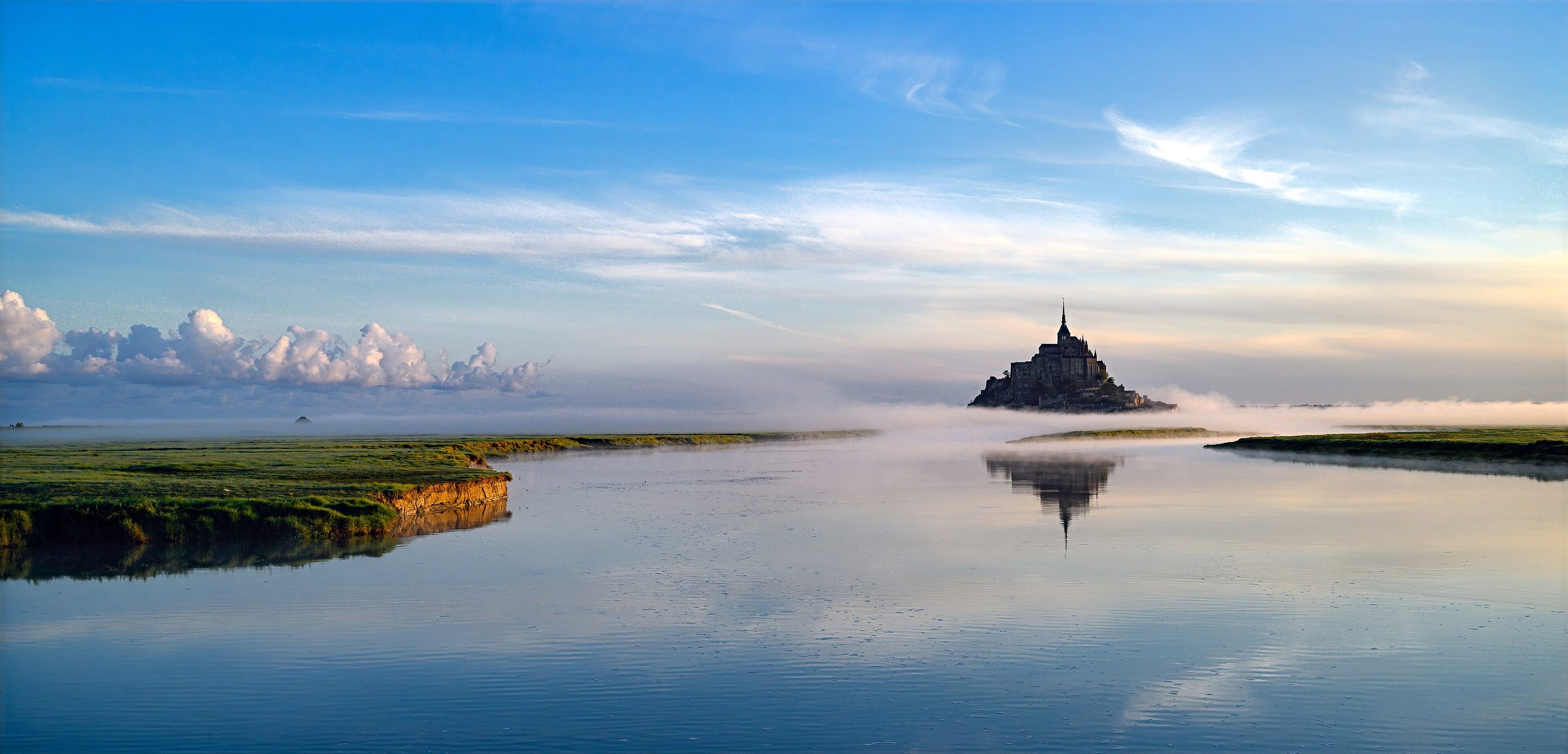 Mont St Michel - Sunrise Landscape